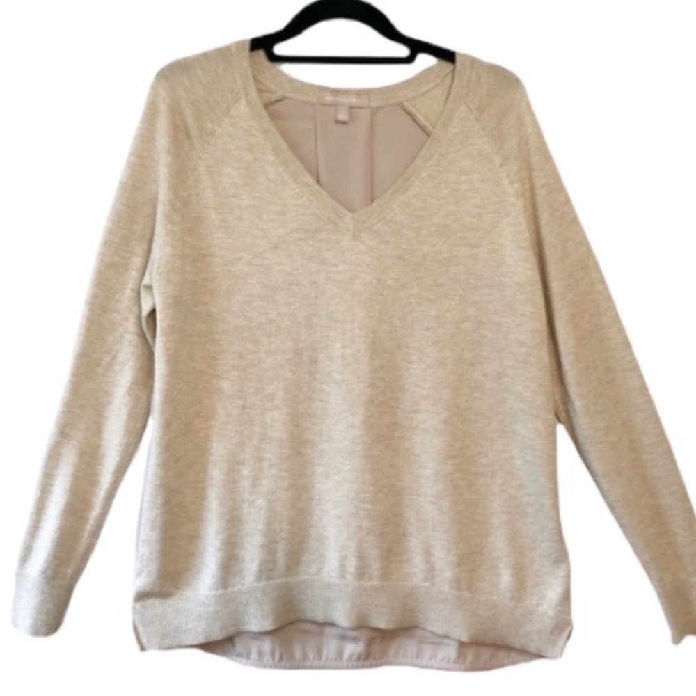 Banana Republic Sweater XS V Neck Wool Blend